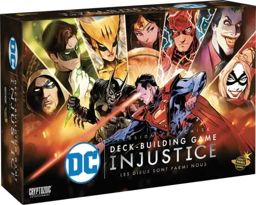 Deck-Building DC Comics Injustice : Les Dieux jeu