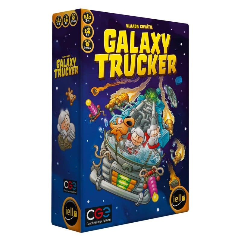 Test et avis de Galaxy Trucker chez Iello