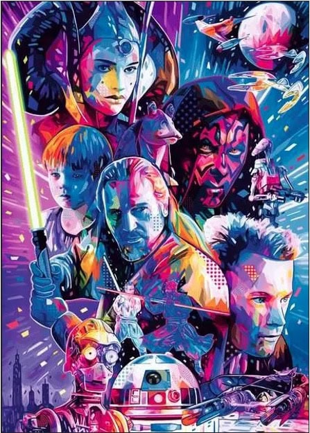 Test et avis de Puzzle Star Wars collection Hyperspace chez Ravensburger