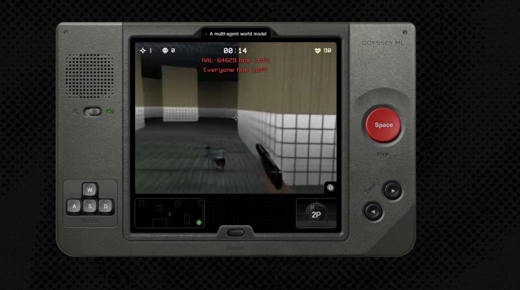 Agora-1 d'Odyssey recrée GoldenEye 007 en IA multijoueur