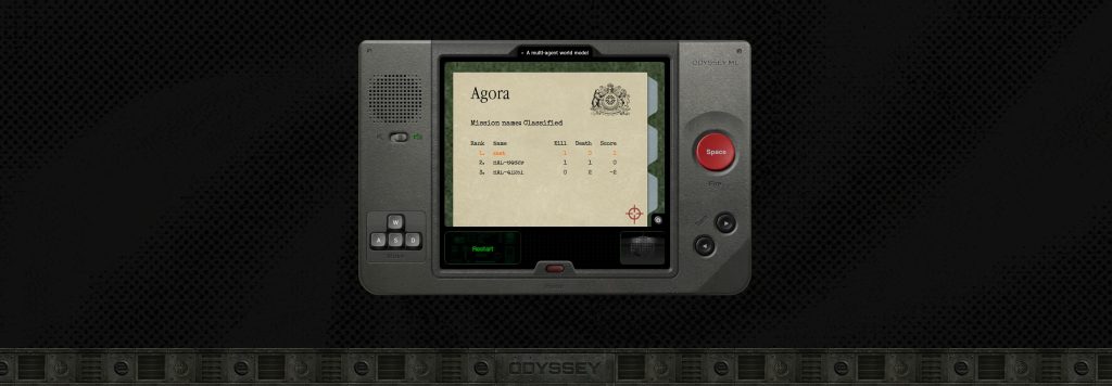 Agora-1 d'Odyssey recrée GoldenEye 007 en IA multijoueur