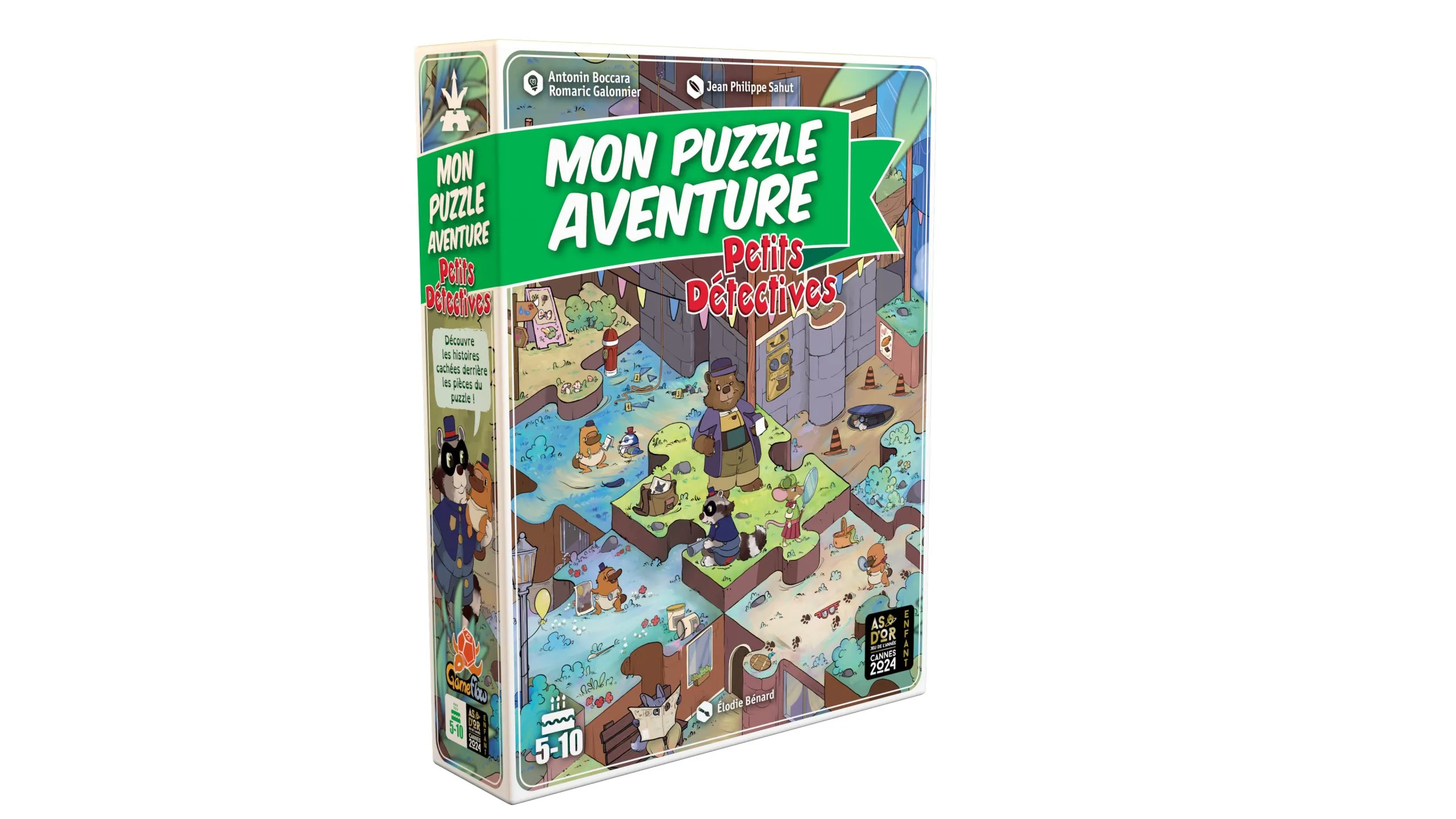 Mon Puzzle Aventure Petits Détectives jeu