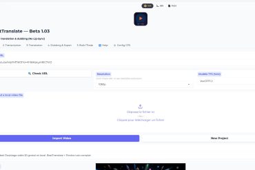 Clonage de voix et doublage vidéo en local : ZastTranslate passe en 1.03