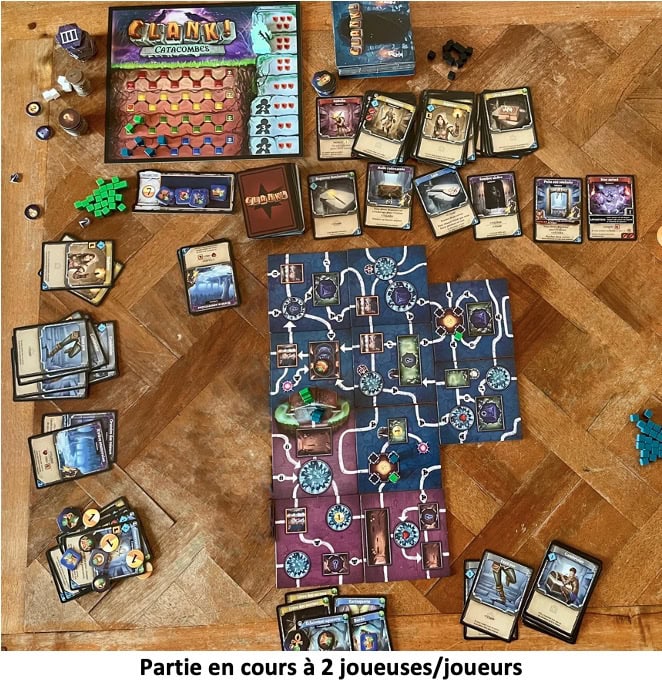 Test et avis de Clank ! Catacombes
