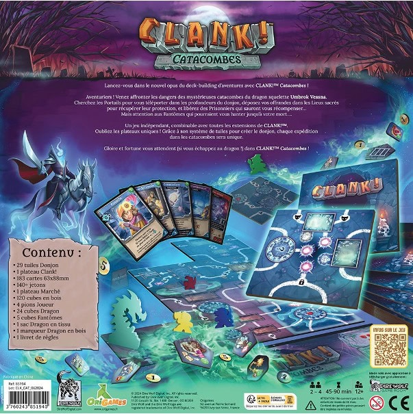 Test et avis de Clank ! Catacombes