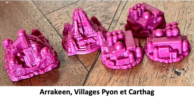 Présentation Dune Guerre Pour Arrakis- matériel exclusif