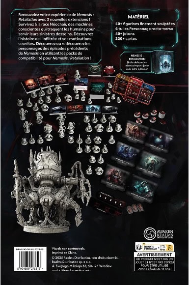 Test et avis de Nemesis Retaliation - Stretch Goals