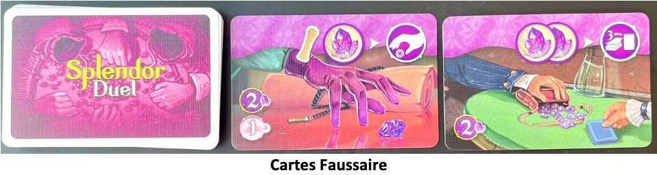 Test et avis de Splendor Duel - Les Faussaires