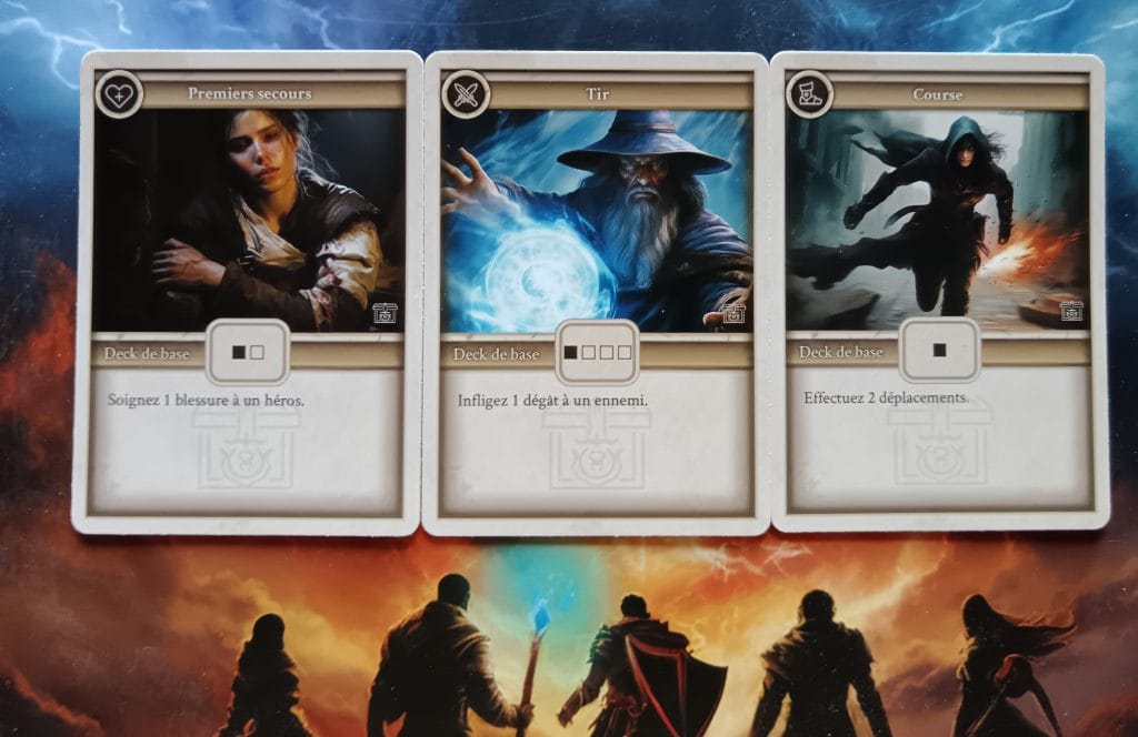 Test et avis de l'ordre de Veiel deck building tactique chez Paria Édition