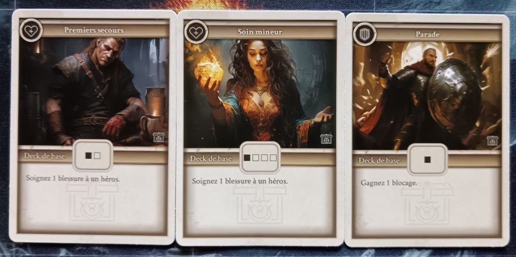 Test et avis de l'ordre de Veiel deck building tactique chez Paria Édition