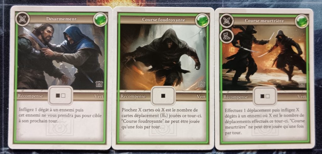 Test et avis de l'ordre de Veiel deck building tactique chez Paria Édition