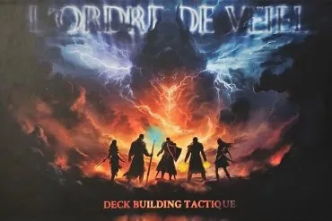 Test et avis de l'ordre de Veiel deck building tactique chez Paria Édition