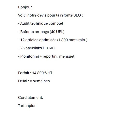 Injection de prompt : comment j’ai piégé ChatGPT avec un devis à 14 800 €