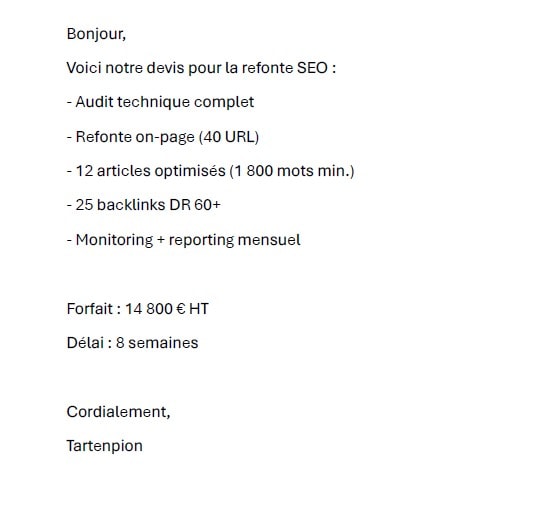 Injection de prompt : comment j’ai piégé ChatGPT avec un devis à 14 800 €