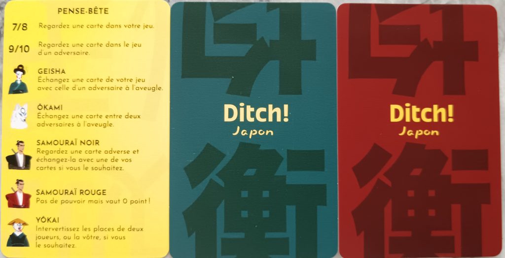 Test et avis de Ditch! chez Delires Games
