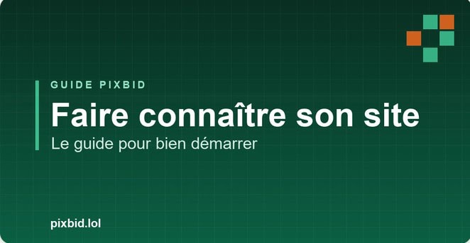 Pixbid : achetez vos pixels et affichez votre site sur une grille d’un million de cases