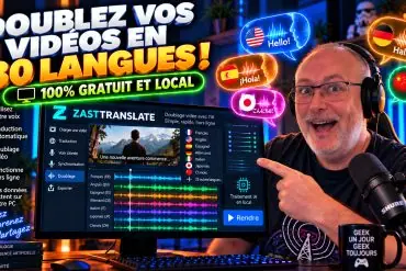 ZastTranslate : doubler ses vidéos avec sa propre voix en local