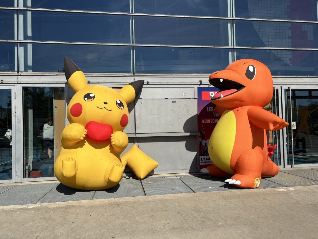 Pikachu et Salamèche au Japan Otaku Festival Metz 2026