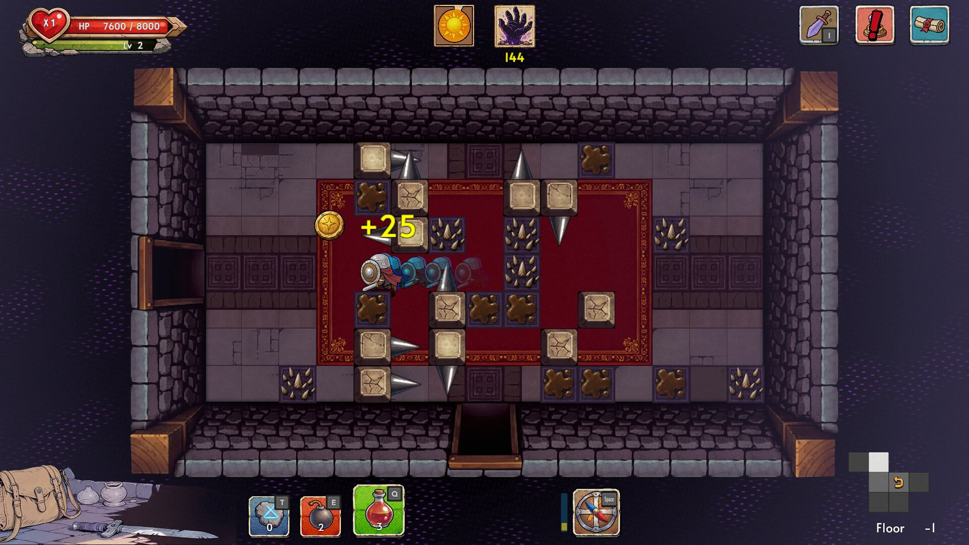 Lostbound : le roguelite où le monde disparaît derrière vous