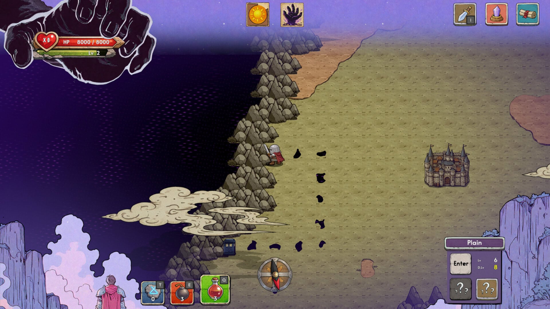 Lostbound : le roguelite où le monde disparaît derrière vous