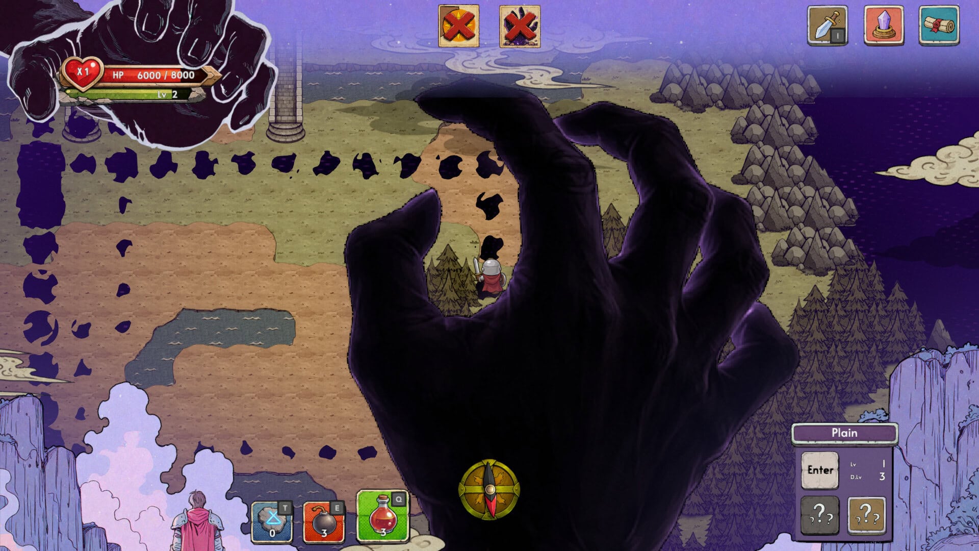 Lostbound : le roguelite où le monde disparaît derrière vous