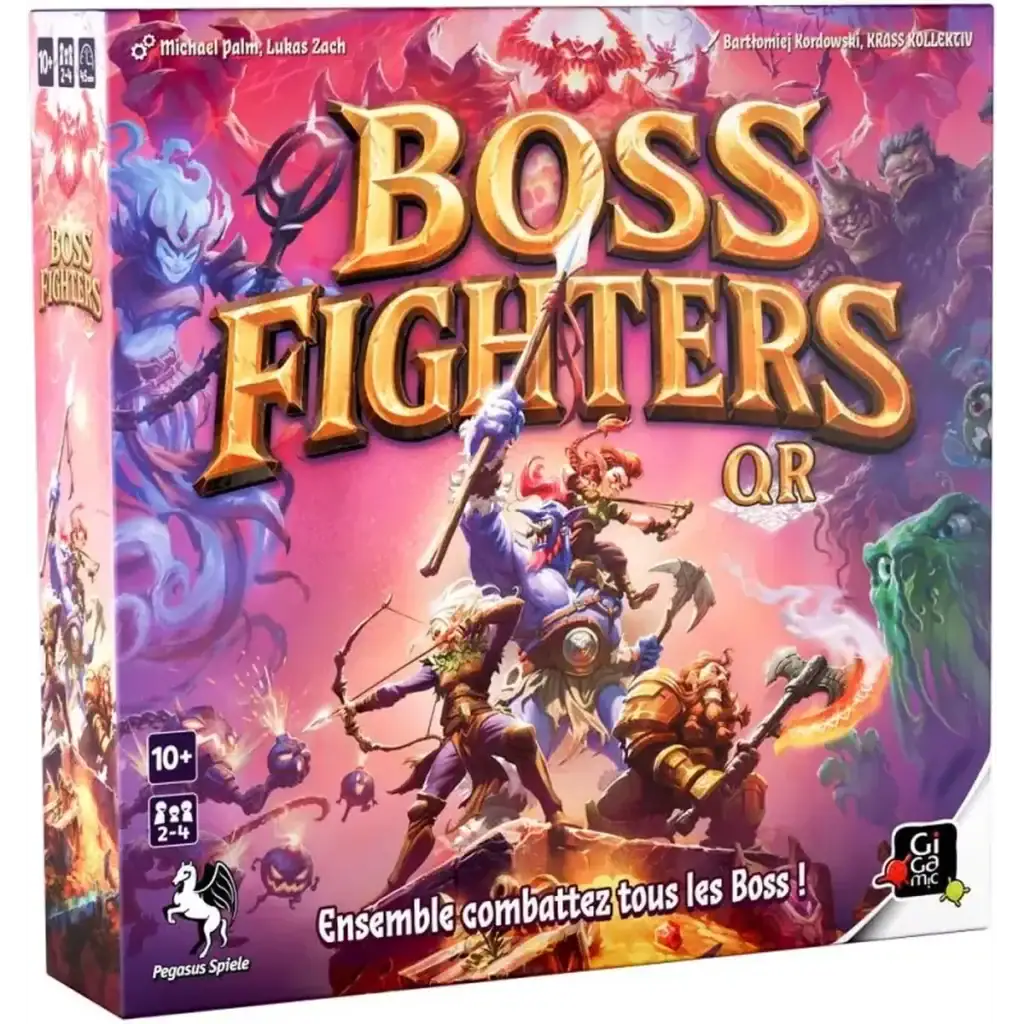 Test et avis de Boss Fighters QR chez Gigamic