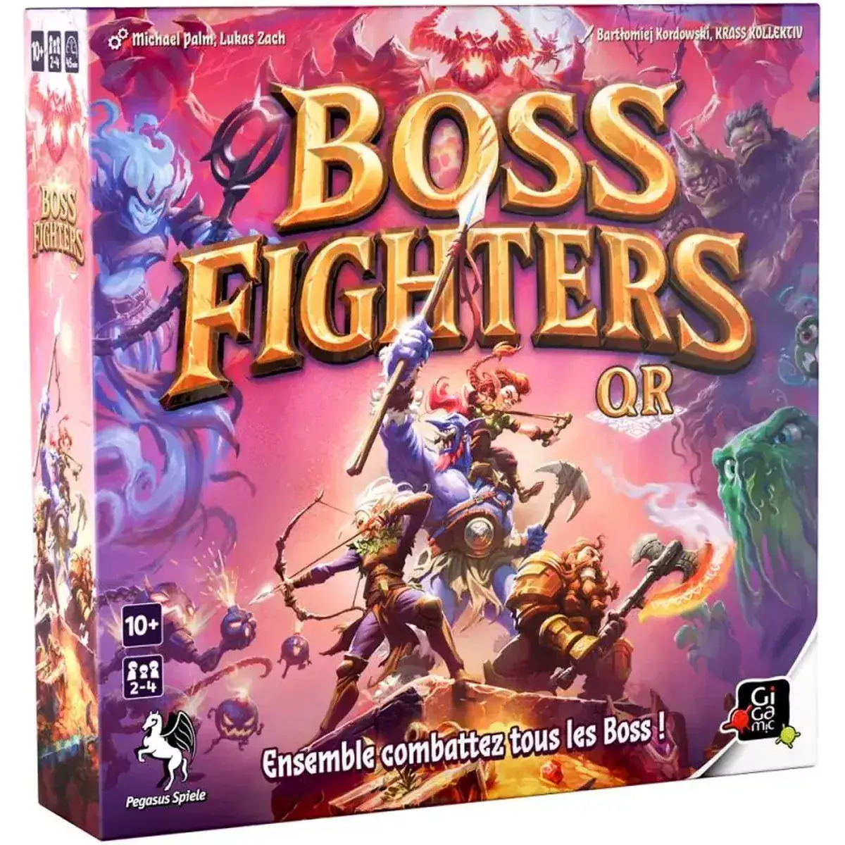 Test et avis de Boss Fighters QR chez Gigamic