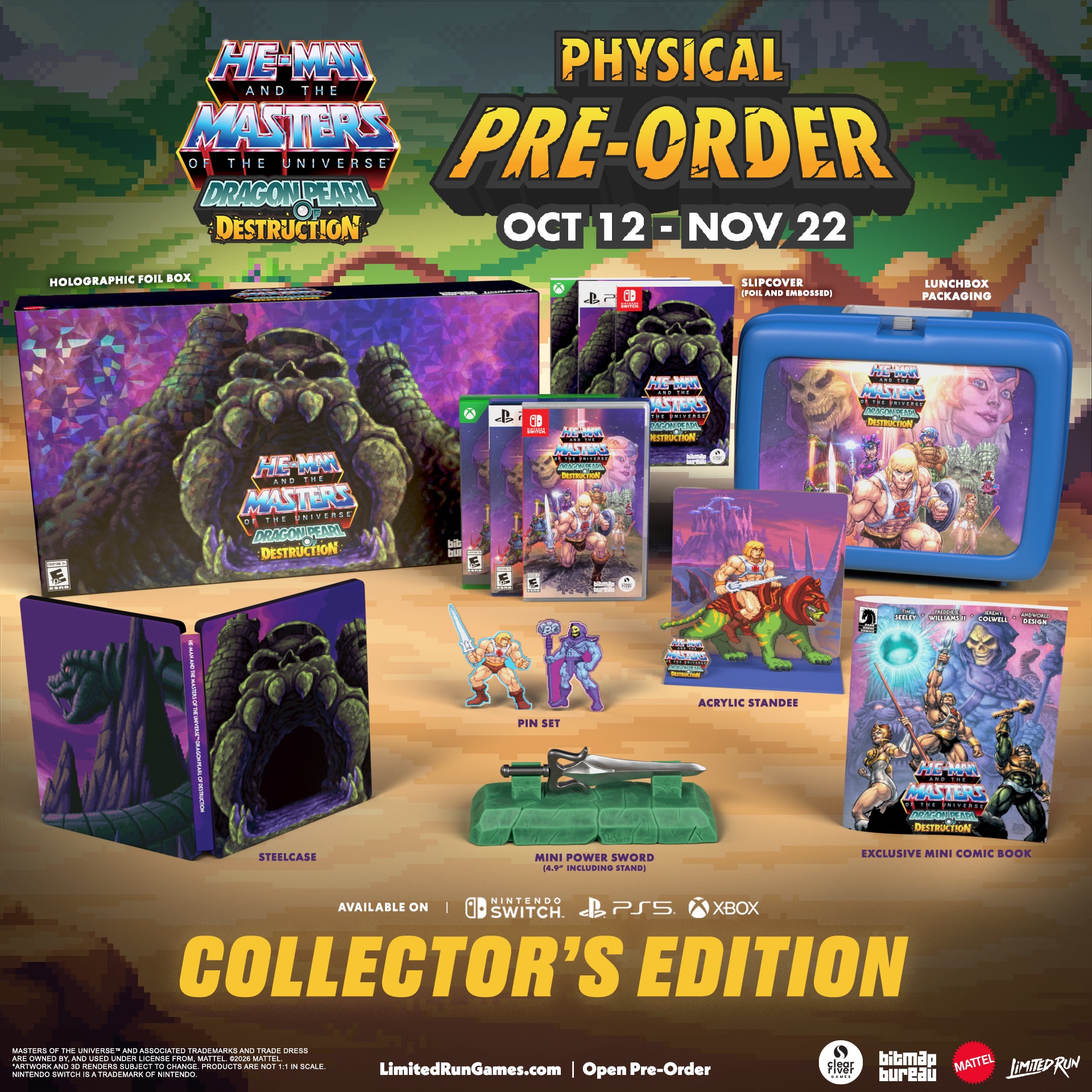 Image du jeu He-Man and the Masters of the Universeu2122: Dragon Pearl of Destruction Arrives 4 February 2027 - Pre-Order Today!