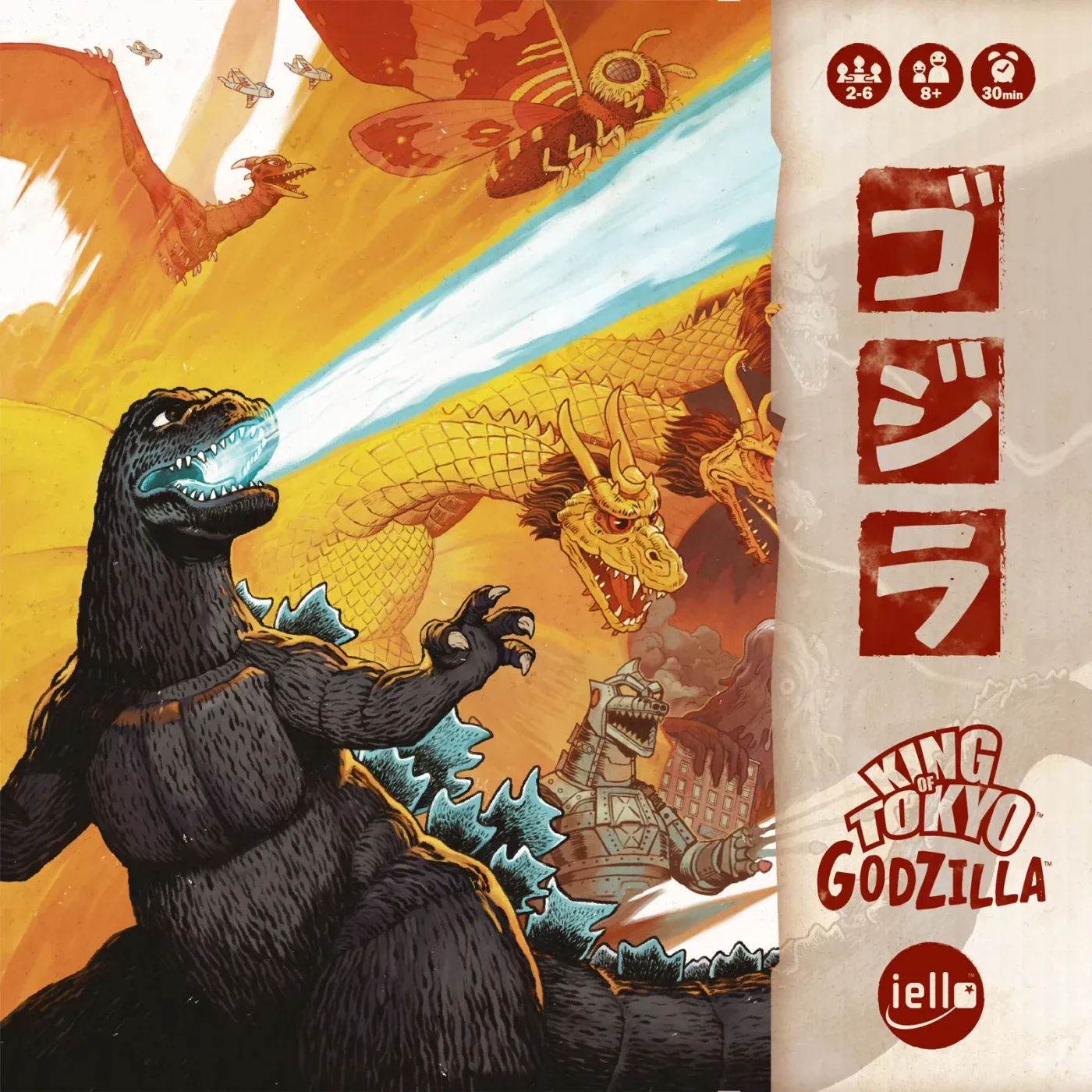 Test et avis de King of Tokyo : Godzilla chez Iello