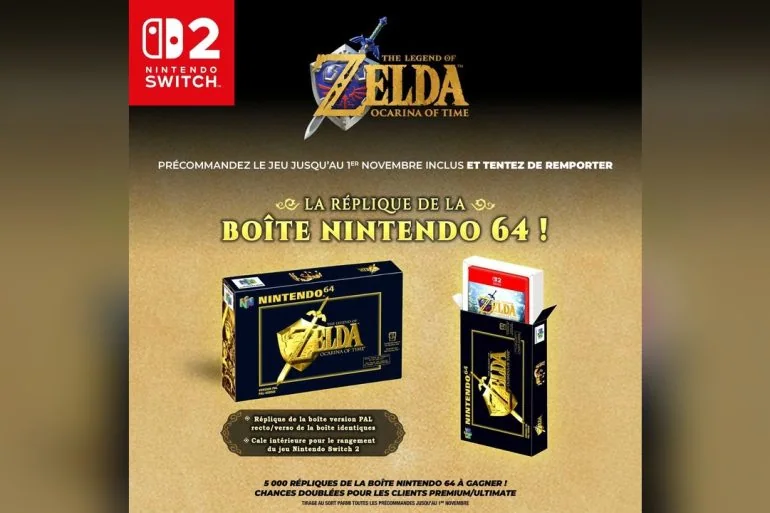 Micromania annule ses nocturnes le 4 novembre pour Zelda Ocarina of Time sur Switch 2