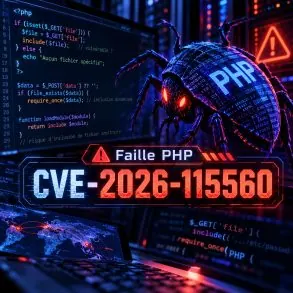 Nouvelle faille PHP CVE-2026-115560 : la solution à appliquer