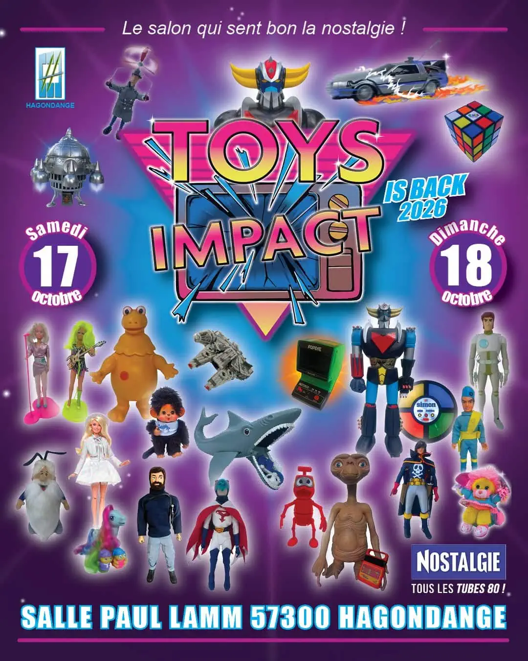 Toys Impact 2026 : le salon du jouet vintage revient à Hagondange avec Kevin Pike, Enriqué et Arkeotoys